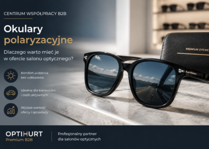 Okulary polaryzacyjne premium dla salonów optycznych – kolekcja B2B